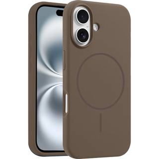 EIDERWOOD iPhone 16 Plus Silikone Mobil Cover - MagSafe Kompatibel - Brun
