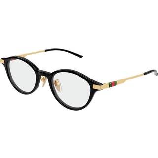 Gucci Kvinde GG2000OJ 001 Optiske stel Acetat Sort Transparent Rund