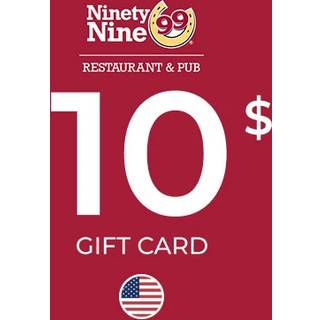 Ninety Nine Restaurant & Pub Gift Card 10 USD Key - UNITED STATES