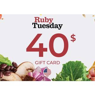 Ruby Tuesday Gift Card 40 USD Key - UNITED STATES