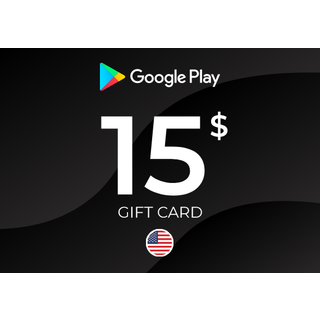 Google Play Gift Card 15 USD Key - UNITED STATES