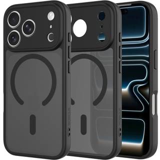 Mobique Magnetic Hybrid Cover iPhone 17 Pro Max Frosted Black