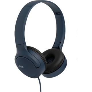 JVC HAS33UC Headset Ledningsført Opkald/musik USB Type-C Sort, Blå