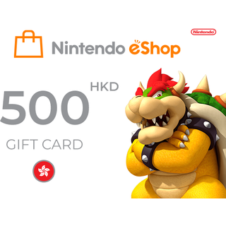 Nintendo eShop Card 500 HKD Key - HONG KONG