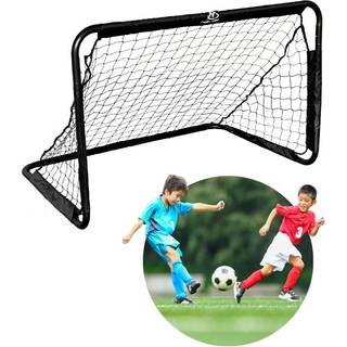 Mzone fodboldmål i metal - 90 x 60 x 60 cm