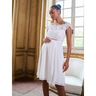 Seraphine Seraphine Øjenvippe Blonde Overdel Ventetøjs-bryllupskjole - 36