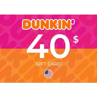 Dunkin' Donuts Gift card 40 USD Key - UNITED STATES