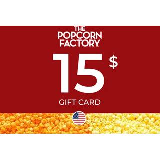 The Popcorn Factory Gift Card 15 USD Key - UNITED STATES