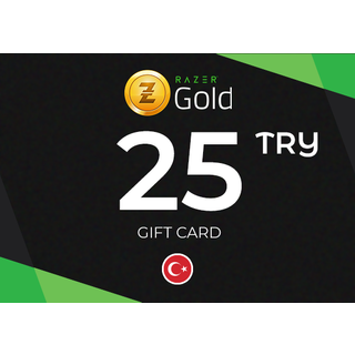 Razer Gold Gift Card 25 TRY Key - TURKEY