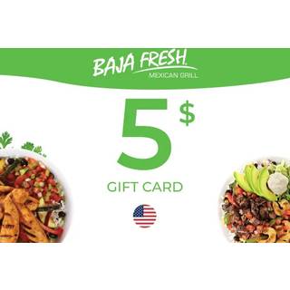 Baja Fresh Gift Card 5 USD Key - UNITED STATES