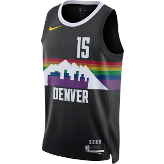 Nikola Jokić Denver Nuggets City Edition Nike NBA Swingman-trøje til mænd - sort - XS