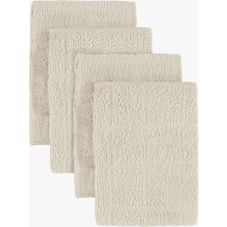 Pippi Vaskeklud (4 pk) - Beige
