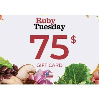 Ruby Tuesday Gift Card 75 USD Key - UNITED STATES