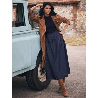 Mint Velvet Mint Velvet Dark Indigo Denim Maxi Skirt - 46