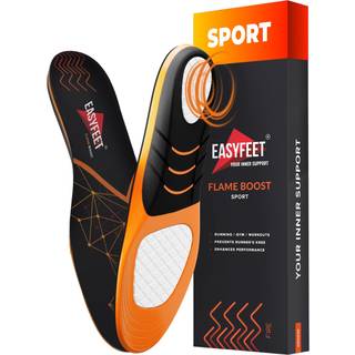 Kørsel af atletiske sko -indlægssåler mænd Kvinder - Sport Insole - Stødabsorptionsindsatser - Walking Hiking Hockey Tennis Basketball - Orthotis