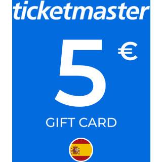 Ticketmaster Gift Card 5 EUR Key - SPAIN