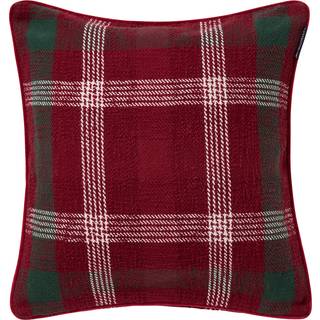 Lexington Checked genbrugt bomuld pudebetræk 50x50 cm Red-green-white