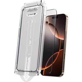 Dacota Platinum iPhone Air skærmbeskytter med applikator, sort
