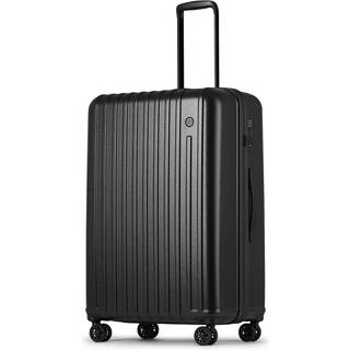 Kuffert 5 års garanti – Printisso Urbane Onyx Black, Stor kuffert