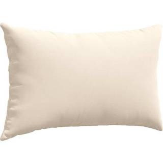 Sofapuder 2 pcs Beige 50 x 30 cm Stof