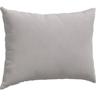 Sofapuder 2 pcs Lysegrå 70 x 50 cm Stof