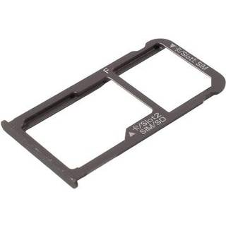 Huawei Mate 8 OEM dual sim microSD kort tray holder - Brun