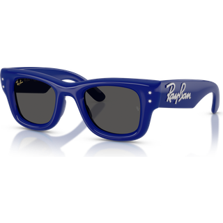 Ray-Ban RB4940B Wayfarer Puffer 686087 47 Solbriller Mænd Blue - Blue and Strass - 47mm