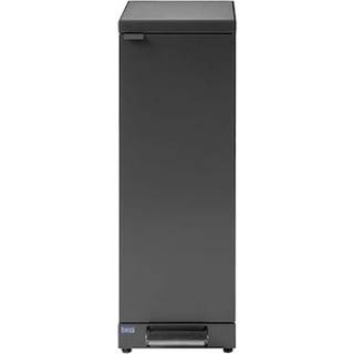 Bica 960 affaldsbeholder 65 liter med pedal åbning sort - OUTLET