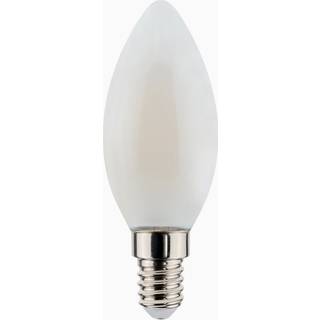 AIRAM Oiva LED-pære Dæmpbar E14 Opal Kerte 4,2W/830 470lm 9410837