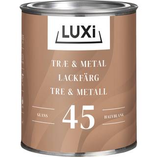 Træ & Metal 45 sort olie 0,75 liter - Luxi