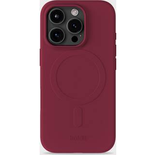 Phone Case Soft Magsafe Compatible Red Velvet iPhone 16 Pro Max - Rød - Add QTY