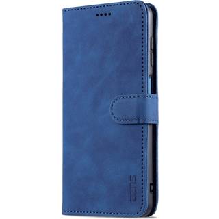 EIDERWOOD - Samsung Galaxy A12 - Kunstlæder Flip Cover m. Kortholder & Ståfunktion - Blå