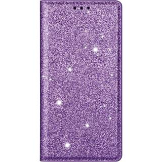 EIDERWOOD Samsung Galaxy S25 Edge Kunstlæder Flip Cover m. Pung - Glimmer - Lilla
