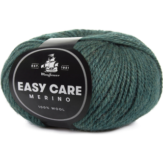 Mayflower Easy Care 089 Grangrøn Indhold: 100% ren ny uld Vægt/længde: 50 g = ca. 185 m Anbefalede pinde: 3.00 - 3.50 mm Strikkefasthed: 10 x 10 cm = 28 m x 40 p Maskinvask ved 40°C.Anvend ikke alm. flydende vaskemiddel. Flydende uldvaskemiddel kan anvendes.