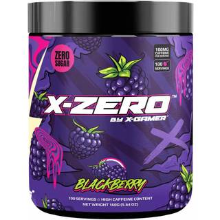 X-Gamer X-Zero Blackberry - 100 Portioner