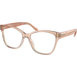 Coach HC6207U Asian Fit 5561 54 Briller Kvinder Brun - Transparent Brown - 54mm