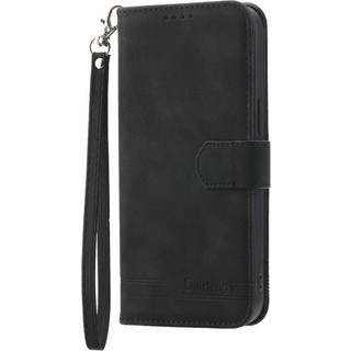 EIDERWOOD Xiaomi 12 Pro Kunstlæder Flip Cover m. Pung og Strop - Sort