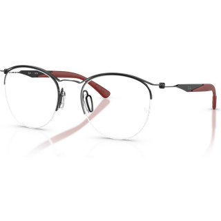 Ray-Ban RX7553 3215 52 Briller Mænd Black - Black - 52mm