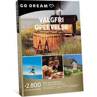 Go Dream VALGFRI OPLEVELSE 999- Oplevelsesgaver MULTITHEMATIC