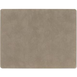 LIND DNA Square Nupo dækkeserviet 35x45 cm nomad grey