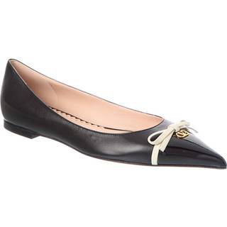Valentino Garavani Bepointy leather ballet flats - black - EU 39.5