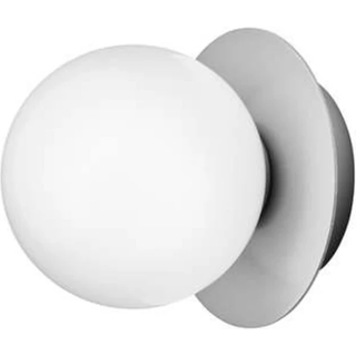 Nuura Liila 1 Væg/Loftlampe Lille Sølv/Opal