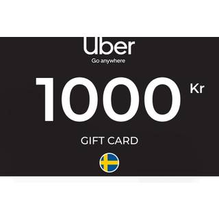Uber Gift Card 1000 SEK Key - SWEDEN