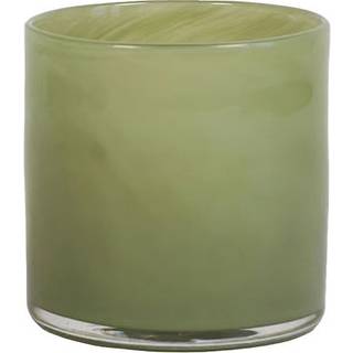 Tell me more Lyric fyrfadsstage, olive green, small