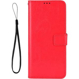 EIDERWOOD Asus ROG Phone 9 (5G) / 9 Pro (5G) Kunstlæder Flip Cover m. Kortholder & Ståfunktion - Rød