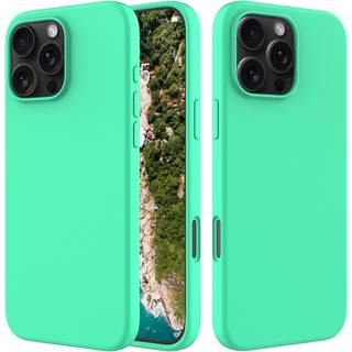 EIDERWOOD iPhone 16 Pro Max Silikone Cover - Foret Inderside - Neon Grøn