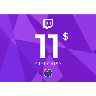 Twitch Gift Card 11 AUD Key - AUSTRALIA