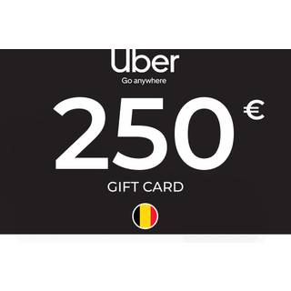 Uber Gift Card 250 EUR Key - BELGIUM