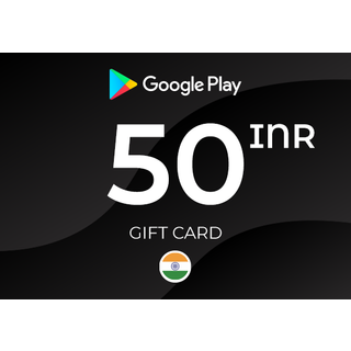 Google Play Gift Card 50 INR Key - INDIA
