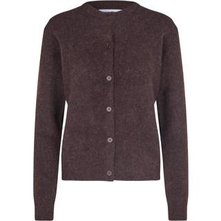 Nor Short Cardigan, Black Coffee, S